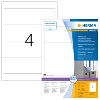 HERMA Ordner-Rücken-Etiketten wiederablösbar