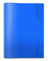 Herma PP-Heftschoner transparent A4 blau