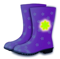 HERMA reflektierende Aufkleber Herma Reflektorsticker Blumen Blumen und Herzen
