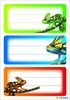 HERMA Schuletiketten Schuletiketten Gecko Gecko