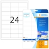HERMA Tiefkühletiketten Tiefkühl-Etik.66x33, 8, weiß 66, 0 x 33, 8 mm weiß