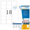 HERMA Universaletiketten 10302 63, 5 x 46, 6 mm weiß