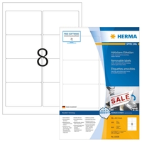 HERMA Universaletiketten 10308 96, 0 x 63, 5 mm weiß