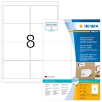HERMA Universaletiketten 10312 99, 1 x 67, 7 mm weiß