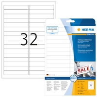 HERMA Universaletiketten 4209 96, 0 x 16, 9 mm weiß