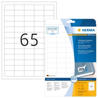 HERMA Universaletiketten 4212 38, 1 x 21, 2 mm weiß