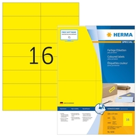 HERMA Universaletiketten 4256 105, 0 x 37, 0 mm Gelb
