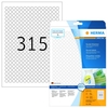 HERMA Universaletiketten 4385 10, 0 x 10, 0 mm weiß