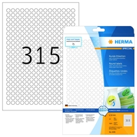 HERMA Universaletiketten 4385 10, 0 x 10, 0 mm weiß