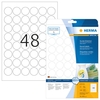 HERMA Universaletiketten 4387 30, 0 x 30, 0 mm weiß