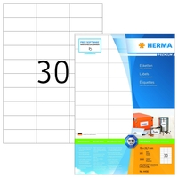 HERMA Universaletiketten 4456 70, 0 x 29, 7 mm weiß