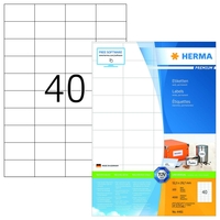 HERMA Universaletiketten 4461 52, 5 x 29, 7 mm weiß