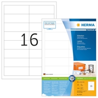 HERMA Universaletiketten 4619 97, 0 x 33, 8 mm weiß