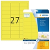 HERMA Universaletiketten 5140 63, 5 x 29, 6 mm Gelb