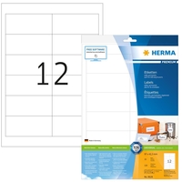 HERMA Universaletiketten 8628 97, 0 x 42, 3 mm weiß