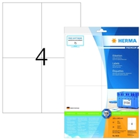 HERMA Universaletiketten 8630 105, 0 x 148, 0 mm weiß