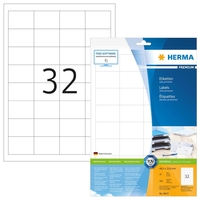 HERMA Universaletiketten 8643 48, 3 x 33, 8 mm weiß