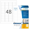 HERMA Wetterfeste Etiketten 45, 7 x 21, 2 mm weiß