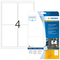 HERMA Wetterfeste Etiketten 99, 1 x 139, 0 mm weiß