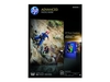 HP Advanced Glossy Photo Paper - Fotopapier,  glänzend - A4 (210 x 297 mm) - 50 Blatt - für Deskjet 2050 J510,  3050 J610