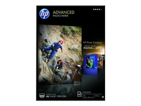 HP Advanced Glossy Photo Paper - Fotopapier,  glänzend - A4 (210 x 297 mm) - 50 Blatt - für Deskjet 2050 J510,  3050 J610