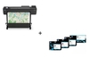 HP DesignJet T730 Tintenstrahl-Großformatdrucker inklusive zusätzlichem HP Tintenset 728
