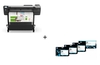 HP DesignJet T830 Multifunktions- Großformatdrucker inklusive zusätzlichem HP Tintenset 728