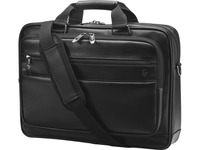HP Executive Topload Notebook-Ledertasche 39.6 cm (15.6") Schwarz