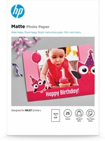 HP Fotopapier matt – 25 Blatt/10 x15 cm