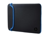 HP Notebook-Hülle 39.6 cm (15.6") Schwarz/Blau