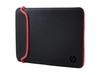HP Notebook-Hülle 39.6 cm (15.6") Schwarz/Rot