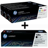 HP Original 128A Toner 4er Set schwarz,  cyan,  magenta,  gelb