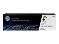 HP Original 128A Toner Doppelpack schwarz 2 x 2.000 Seiten (CE320AD)