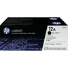 HP Original 12A Toner 2x 2er Set schwarz 4x 2.000 Seiten (Q2612AD+Q2612AD)