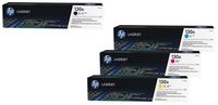 HP Original 130A Toner 4er Set schwarz,  cyan,  magenta,  gelb