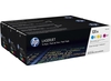HP Original 131A Toner Tri-Pack cyan,  magenta,  gelb 1.800 Seiten (U0SL1AM)