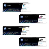 HP Original 207X Toner - 4er Multipack (W2211X,  W2213X,  W2212X,  W2210X)