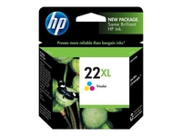 HP Original 22XL Druckerpatrone cyan magenta gelb 415 Seiten 11ml (C9352CE)