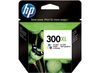 HP Original 300XL Druckerpatrone cyan,  magenta,  gelb 440 Seiten 11ml (CC644EE)