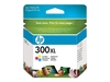 HP Original 300XL Druckerpatrone cyan magenta gelb 440 Seiten11ml (CC644EE)