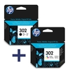 HP Original 302 Druckerpatronen - 2er Multipack (FU66AE + FU65AE)
