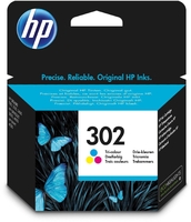HP Original 302 Druckerpatronen - cyan,  magenta,  gelb (F6U65AE)