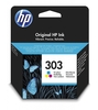 HP Original 303 Druckerpatrone cyan,  magenta,  gelb 165 Seiten 4ml (T6N01AE)