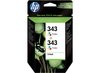 HP Original 343 Druckerpatronen Doppelpack cyan,  magenta,  gelb,  330 Seiten 7ml (CB332EE)
