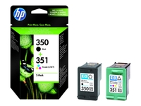 HP Original 350/351 Druckerpatronen Multipack C/M/Y/BK (SD412EE)