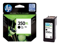 HP Original 350XL Druckerpatrone schwarz 25m 1000 Seitenl (CB336EE)