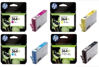 HP Original 364XL Druckerpatronen Multipack schwarz,  cyan,  magenta,  gelb