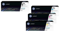 HP Original 410X Toner 4er Set schwarz,  cyan,  magenta,  gelb hohe Kapazität