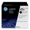 HP Original 42X Toner 2x 2er Set schwarz 4x 20.000 Seiten (Q5942XD+Q5942XD)
