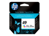 HP Original 49 Large Tintenpatrone cyan magenta gelb 350 Seiten 23ml (51649AE)
